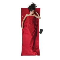 Cocoon Travel Sheet Microfaser Schlafsack -Camping-Ausrüstung Verkäufe 2024 10359 3 cocoon travel sheet mikrofaser red