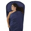 Sea To Summit Silk Cotton Travel Liner Mummy Navy