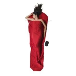 Cocoon Mummy Liner Microfaser 241 X 90 / 56 Cm -Camping-Ausrüstung Verkäufe 2024 35608 3 cocoon mummy liner mikrofaser cranberry