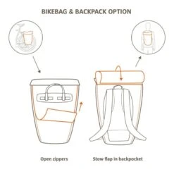 Vaude Cyclist Pack Waxed Black -Camping-Ausrüstung Verkäufe 2024 51435 2 ortlieb cyclist waxed black 3