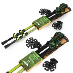 Spokey Compass Trekkingstock 135 Cm -Camping-Ausrüstung Verkäufe 2024 63632 9 spokey compass green 9