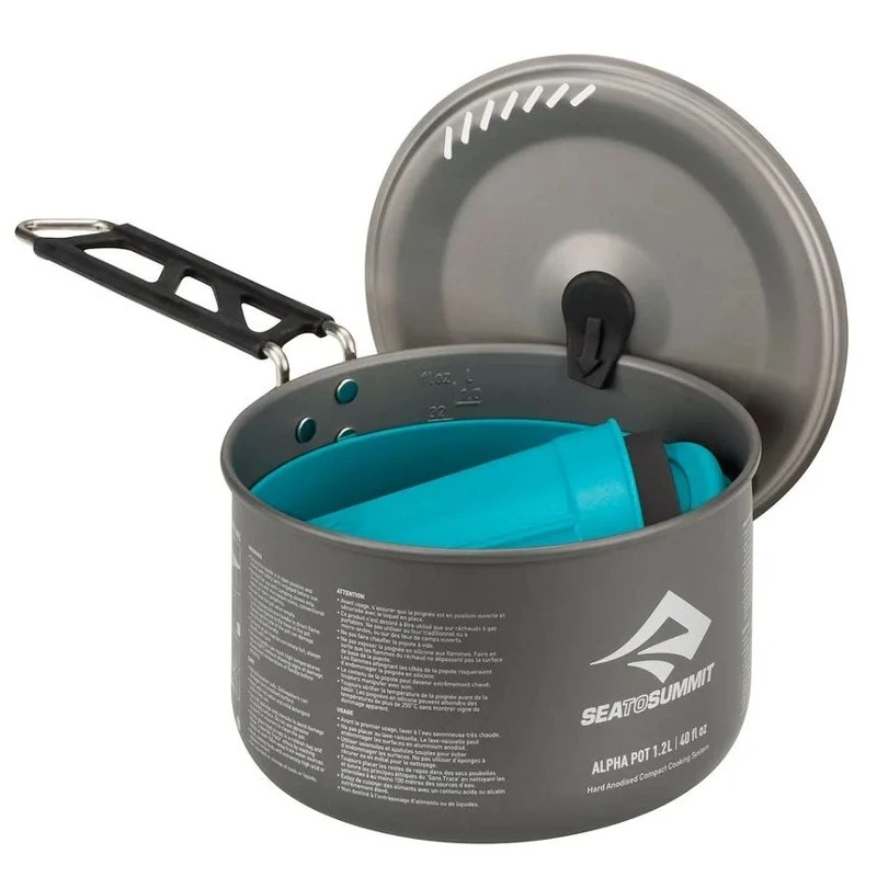 Sea To Summit AlphaSet 1.1 Topfset Pacific Blue/grey 4 Sea To Summit AlphaSet 1.1 Topfset Pacific Blue/grey – Bild 2