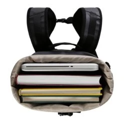 The North Face Commuter Pack Rolltop Black -Camping-Ausrüstung Verkäufe 2024 68315 4 tnf commuter roll top black 5