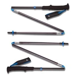 Black Diamond Distance Z Poles 130 Cm Pewter