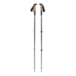 Black Diamond Pursuit Shock Trekking Poles Steel Grey-foam Green M/L